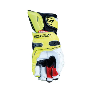 GUANTES FIVE RFX RACE V2 BLANCO / AMARILLO FLUOR 2
