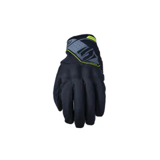 GUANTES FIVE RS WP NEGRO / AMARILLO FLUOR 1