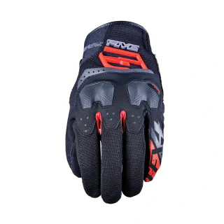 GUANTES FIVE TFX4 NEGRO / ROJO 1