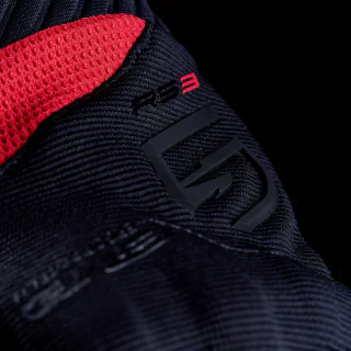 GUANTES FIVE RS3 EVO NEGRO / ROJO 5