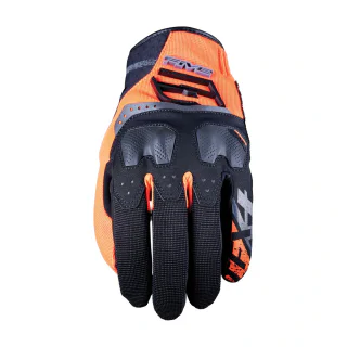 GUANTES FIVE TFX4 NEGRO / NARANJA FLUOR 1