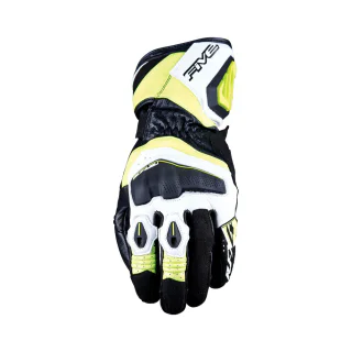 GUANTES FIVE RFX4 EVO BLANCO / AMARILLO FLUOR 1