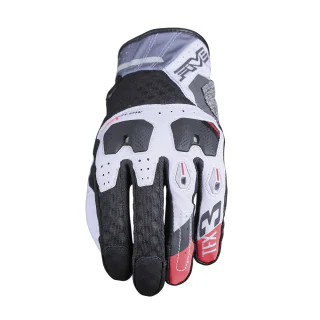 GUANTES FIVE TFX3 AIRFLOW GRIS / ROJO 1