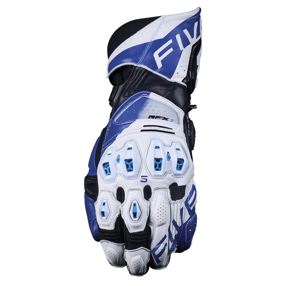 GUANTES FIVE RFX1 EVO BLANCO / AZUL