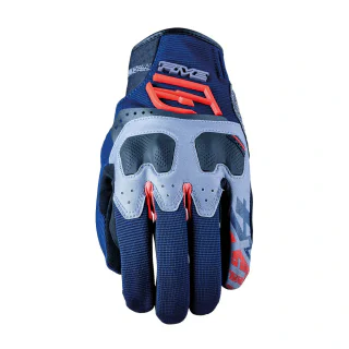 GUANTES FIVE TFX4 AZUL / ROJO 1