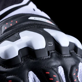 GUANTES FIVE RS2 EVO 2 NEGRO / BLANCO / ROJO FLUOR 4