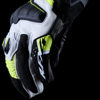GUANTES FIVE RFX4 EVO NEGRO / BLANCO / ROJO 6