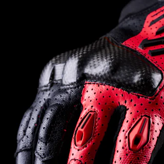 GUANTES FIVE RSC EVO NEGRO / ROJO 6