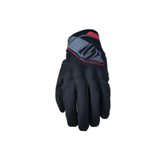 GUANTES FIVE RS WP NEGRO / ROJO 1