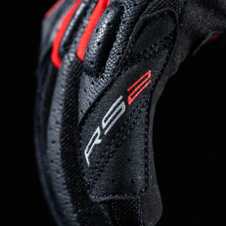 GUANTES FIVE RS2 EVO NEGRO / CAQUI 4