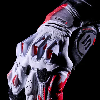 GUANTES FIVE RFX1 EVO BLANCO / AZUL 12