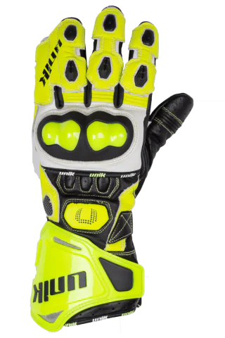 Guantes Racing Unik RK-1 Amarillo