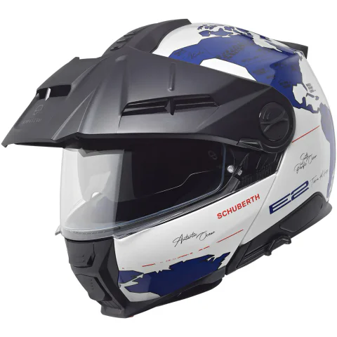 Casco Schuberth Trail E2 Atlas Azul brillo