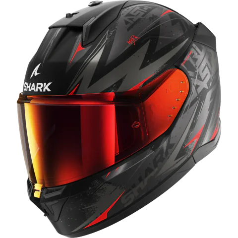 Casco Shark D-Skwal 3 Blast-R Negro/Antracita/Rojo
