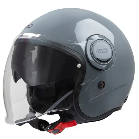 Casco Garibaldi G21 Gris brillo
