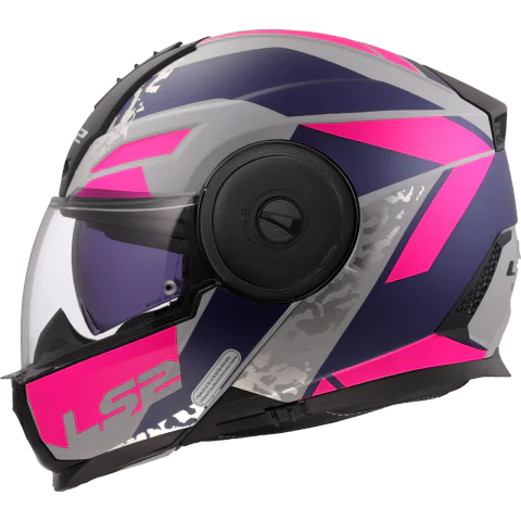 Casco LS2 FF902 SCOPE II OXYD GREY BLUE PURPLE