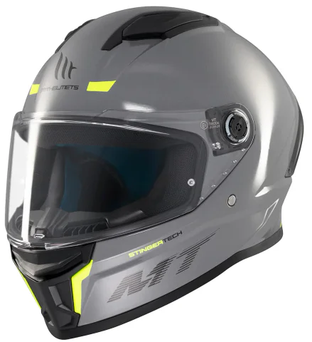 Casco MT Stinger 2 A12 Gris brillo