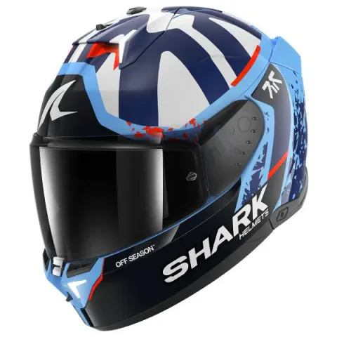 Casco Shark Skwal i3 Replica Raul Fernandez Azul/Blanco