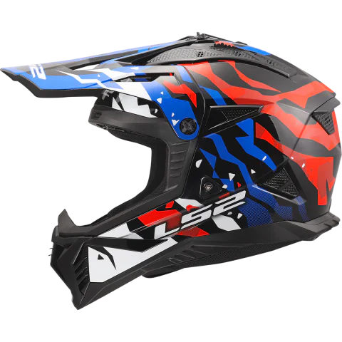 MX708 FAST II GROTESK WHITE BLUE RED