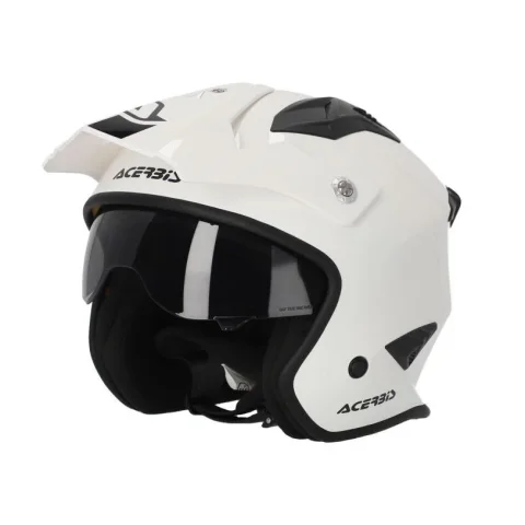 Casco Acerbis Aria Blanco Brillo