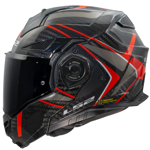 Casco LS2 FF901 ADVANT X C FUTURE II RED