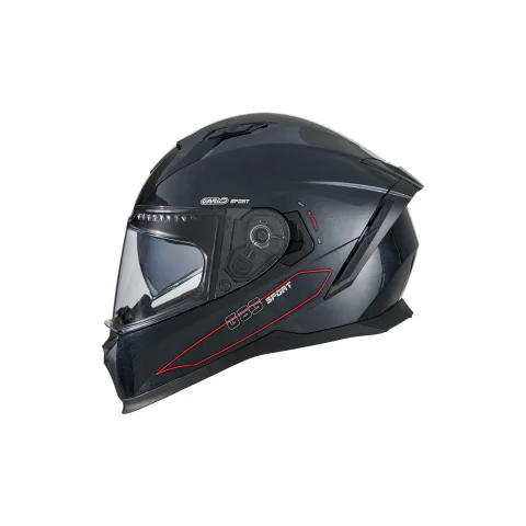 Casco Garibaldi G83 Sport Negro Brillo