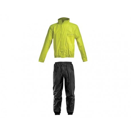 Traje de lluvia Acerbis Logo Negro/Amarillo