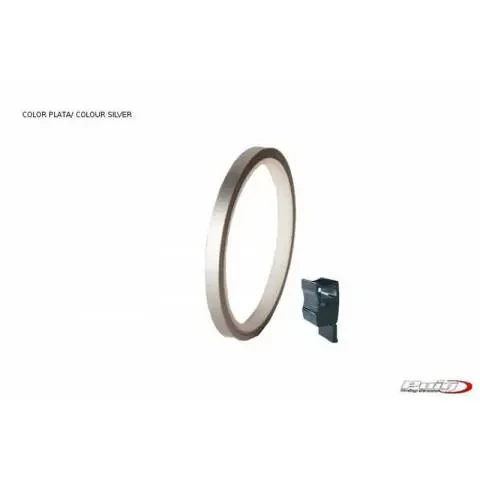 Cinta Llanta +aplicador Plata