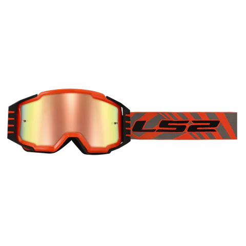 CHARGER PRO GOGGLE WITH IRIDIUM VISOR HI VIS ORANGE