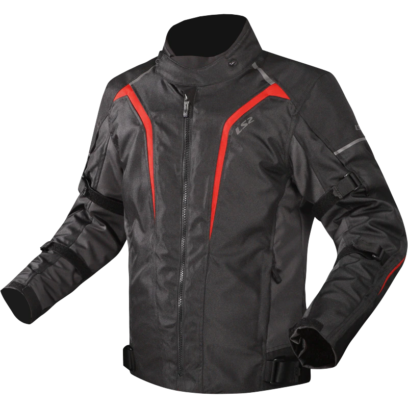 Chaqueta Hombre Invierno LS2 Sepang Negra/ Roja
