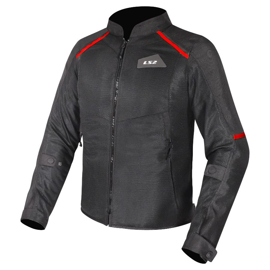 Chaqueta Hombre Verano Breeze Negra/Roja