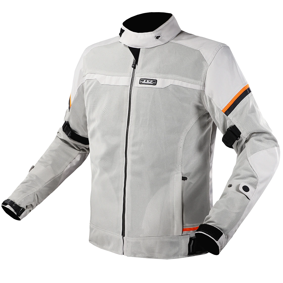 Chaqueta Hombre Verano LS2 Riva Gris/Naranja