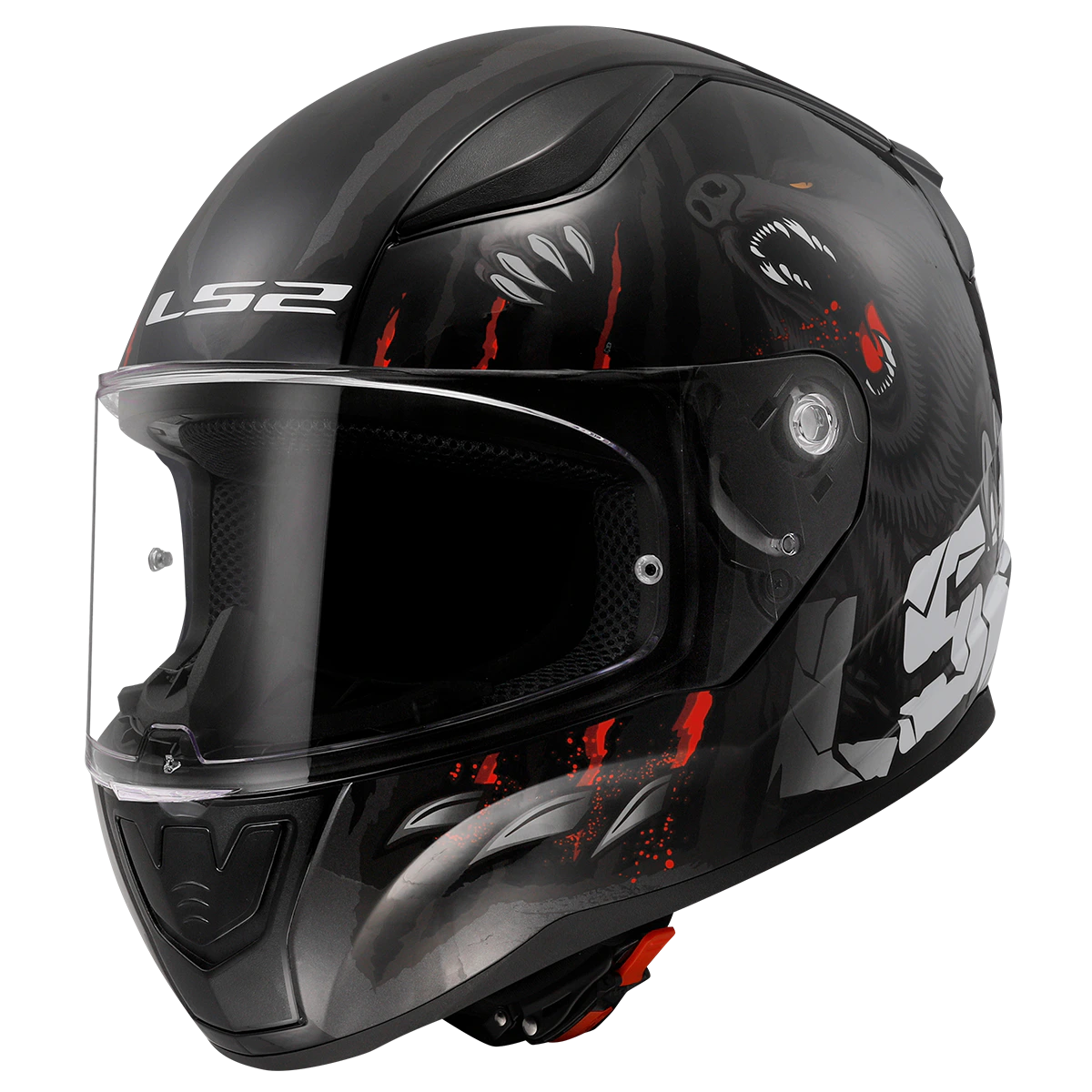 Casco LS2 FF353 RAPID II CLAW BLACK