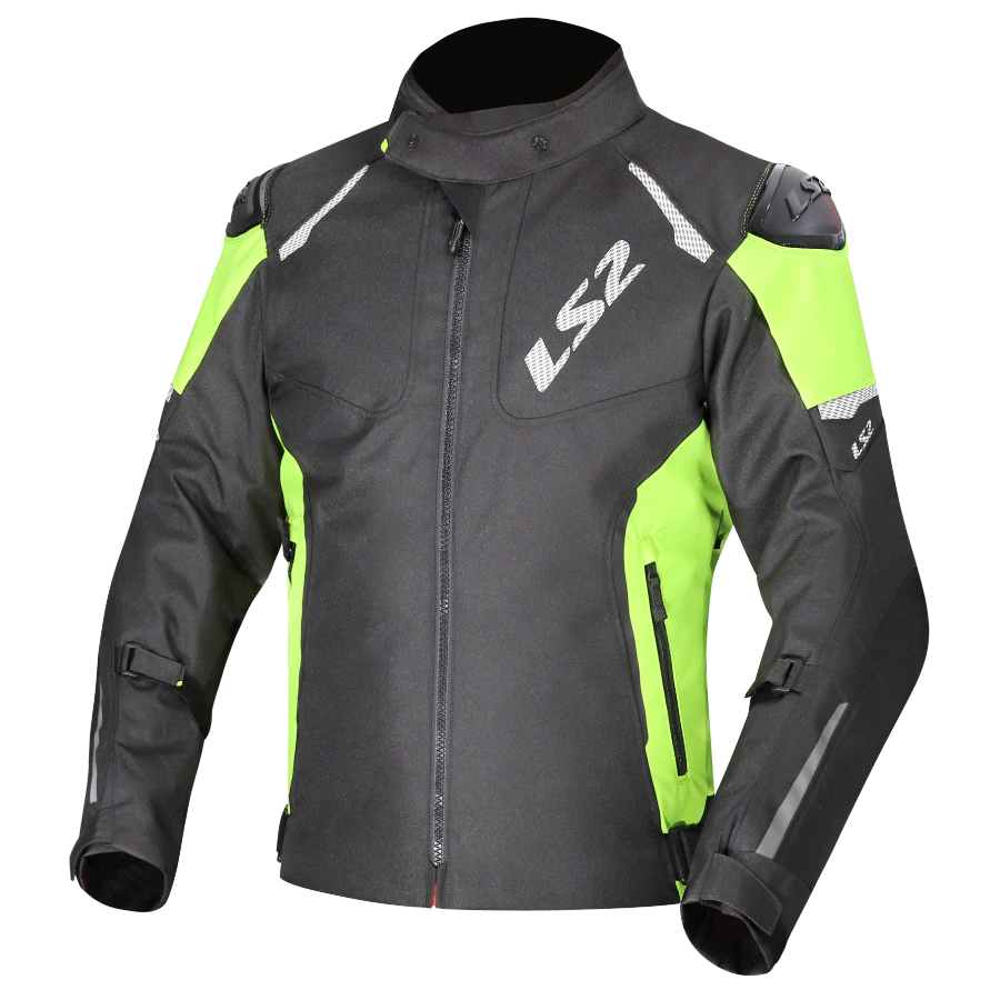 Chaqueta Hombre Invierno LS2 Zoom Negra/Amarilla