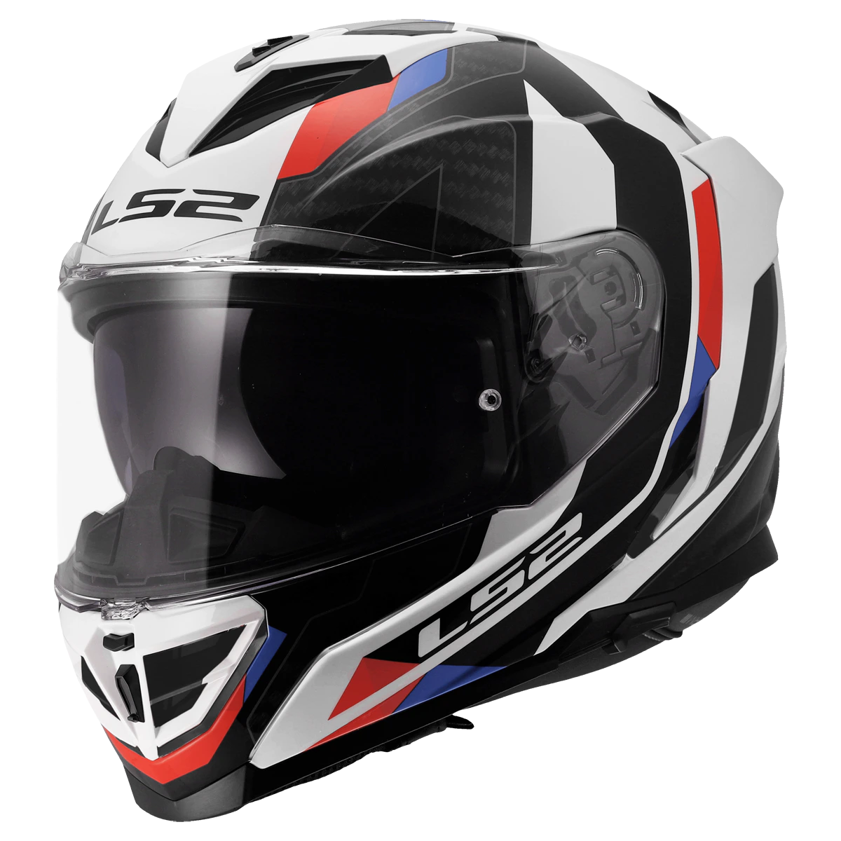 Casco LS2 FF818 Storm III Sporty Blanco/Azul/Rojo