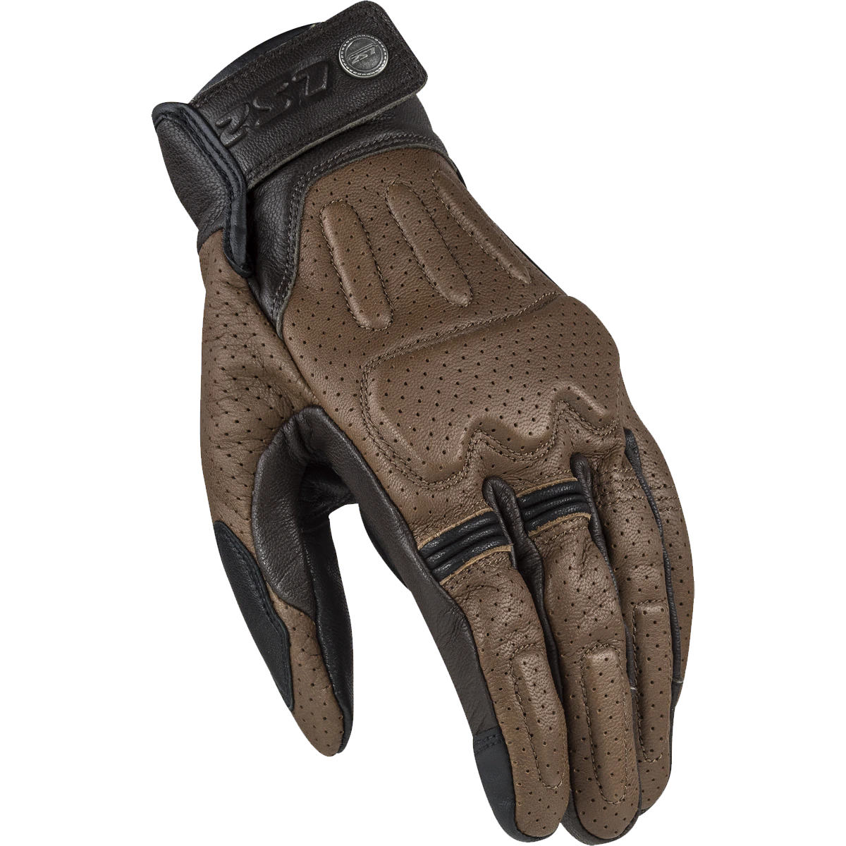 RUST MAN GLOVES LEATHER BROWN