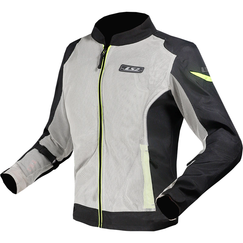 Chaqueta Mujer LS2 AIRY EVO BLACK GREY YELLOW