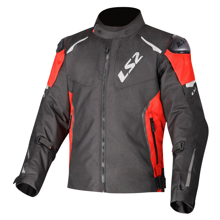 Chaqueta Hombre Invierno LS2 Zoom Negra/Roja